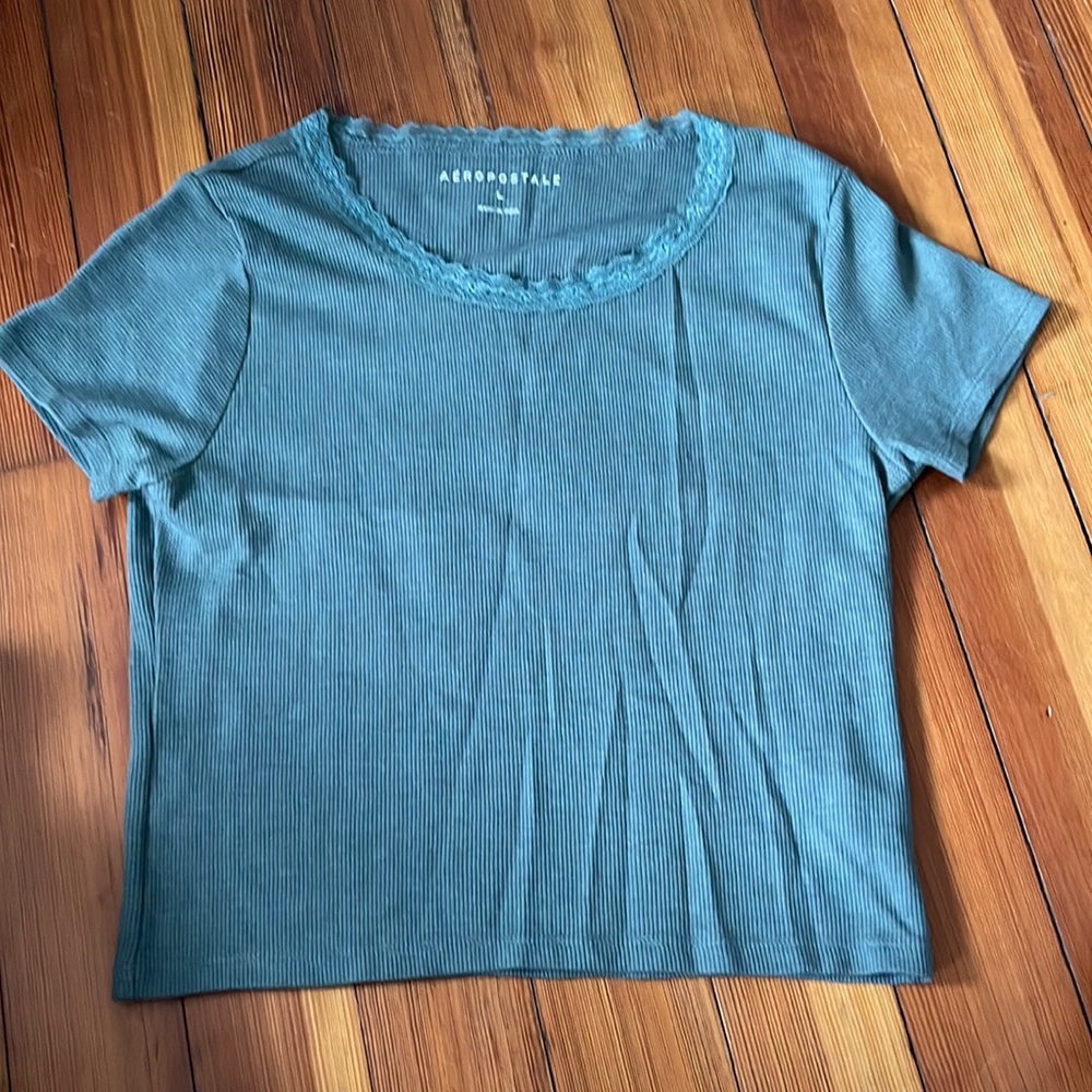 Olive Crop Top